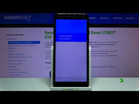 Cómo configurar un CUBOT X18 - configuración inicial