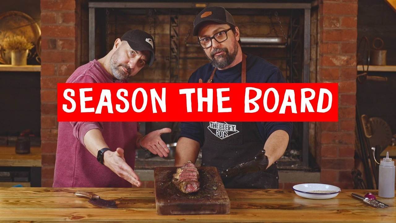 BEEFY BOYS GREAT BRITISH BBQ-  EPISODE 1- SEASON THE BOARD
