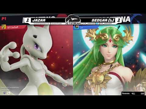 Quarantainment 33 Grand Finals - JaZaR (Mewtwo, Lucas) Vs. Bedgar [L] (Palutena)  - SSBU