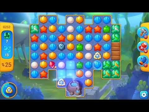 Fishdom 2021 - Level 6252   #playrix #fishdom #gaming