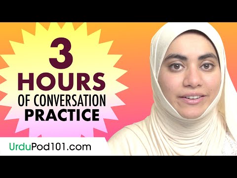 3 Hours of Urdu Conversation Practice - Improve Speaking Skills