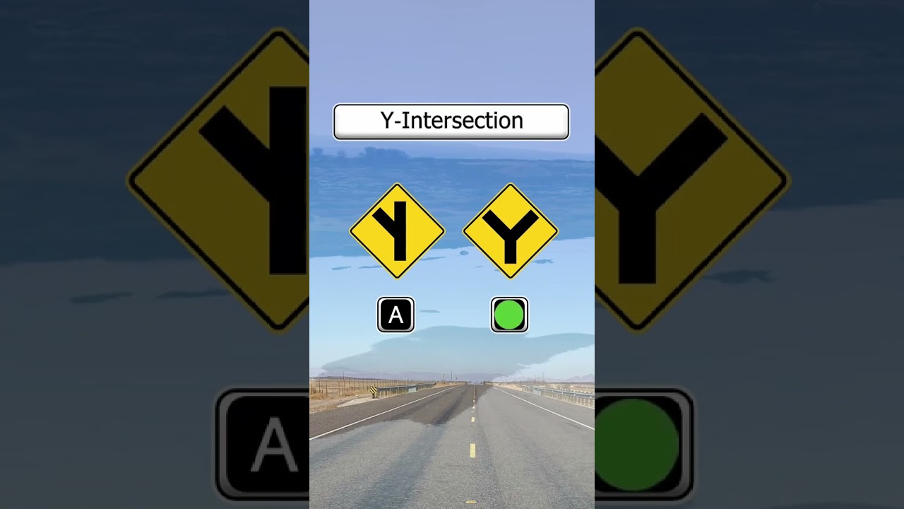 Which sign is Two Way Traffic?