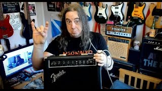Video thumbnail for Fender frontman 25b bass amp demo by MADMALKO