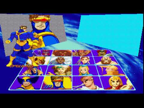 X-Men Vs Street Fighter/OST/Player Select
