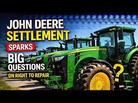 John Deere Settlement Sparks Big Questions on Right to Repair
