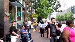 Anthrocon 2011 Convention Walking the Streets of Pittsburgh