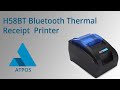 ATPOS H58BT Bluetooth Thermal Receipt Printer | 58mm