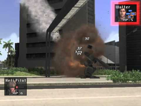 Front Mission 5 Walkthrough - Mission 6 (PC Gameplay)