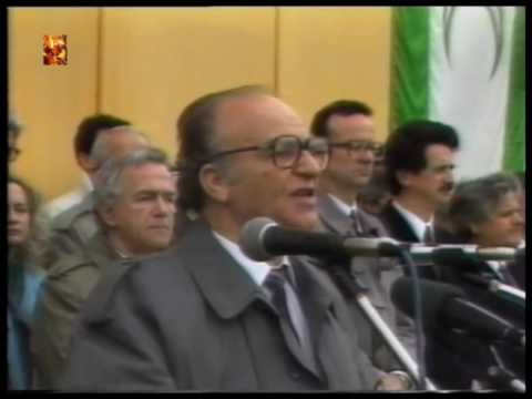 1991 skup u Banja Luci - SDA i predsjednik Alija Izetbegović