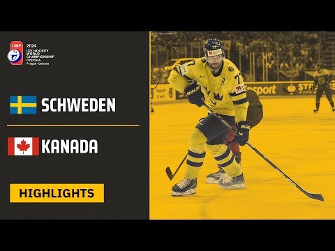Schweden vs. Kanada | Highlights - Spiel um Platz 3, Eishockey-WM 2024 | SDTV Eishockey