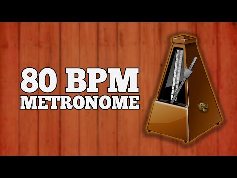 80 BPM - METRONOME (Audio + Visual)