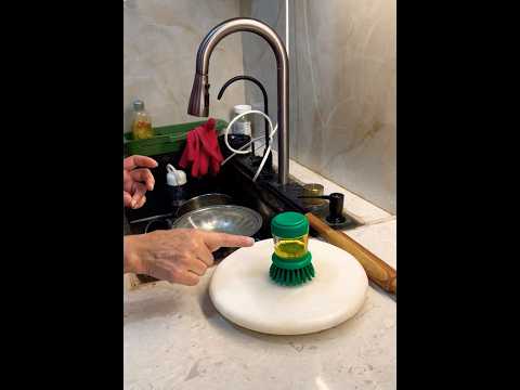 The Hygienic & Easy Way to Wash Utensils | IKEA Dish Brush + Dishwash Liquid