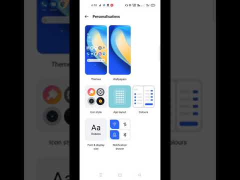 How to change apps layout in Realme x2 pro After update Realme UI 2.0!!