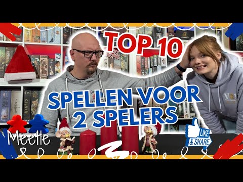 Meetle's 1ste TOP 10: DE SPELLEN VOOR 2 SPELERS🏆🎲🥳