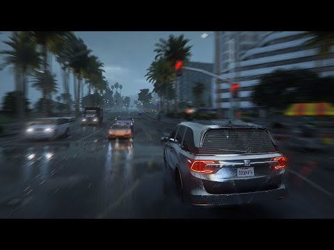 GTA 5 Maxed Out Graphics Mod Combination And Vegetation Addon Gameplay 4K60FPS Gameplay On RTX3080