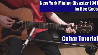 New York Mining Disaster 1941 by Bee Gees (Guitar Tutorial with Isolated Vocal Track by Bee Gees)