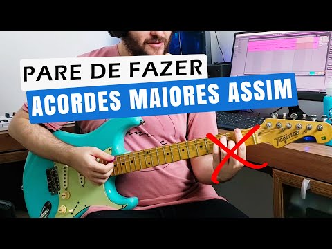 Stop making major chords like that (Do it this way) | Triads on Guitar | Chords and Chord Charts