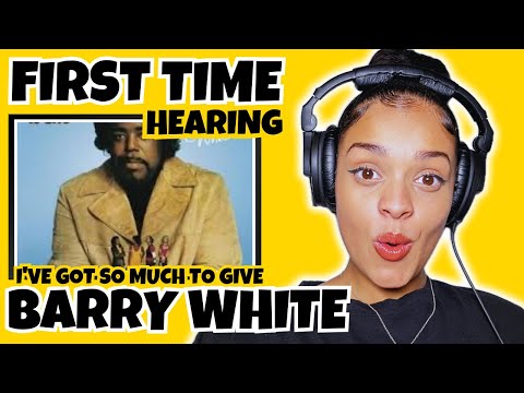 FIRST TIME HEARING Barry White - I've Got So Much to Give REACTION | Rere Reacts