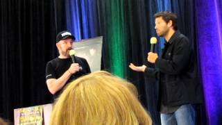 Jim Beaver & Misha Collins Panel 1