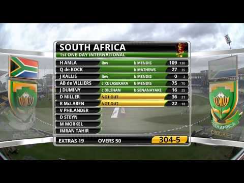 Sri Lanka v South Africa - 1st ODI: Highlights