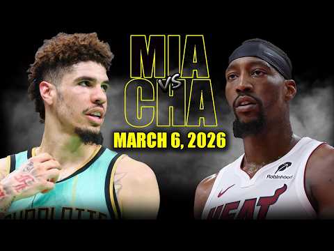Miami Heat vs Charlotte Hornets Full Game Highlights – March 6, 2026 | NBA Season