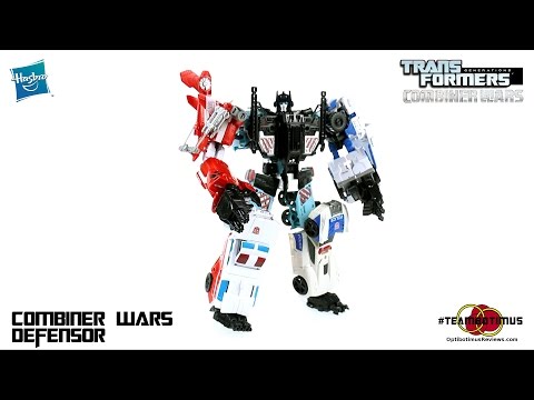 Video Review of the Transformers Combiner Wars: DEFENSOR