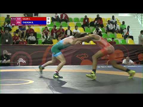 Round 3 FS - 79 kg: I. SALIH (MAR) v. B. THERON (RSA)