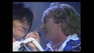 Rod Stewart Faces reunion &#39;Stay with Me&#39; w/ Ronnie Wood and Bill Wyman Brit Awards 1993
