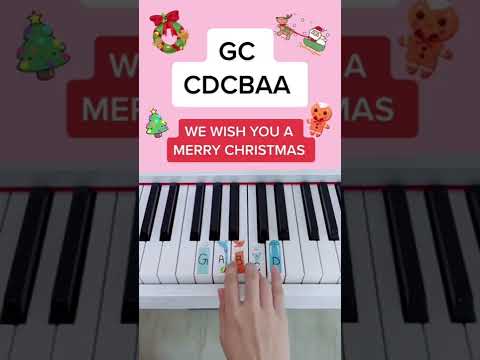 We Wish You A Merry Christmas (Piano Tutorial) #wewishyouamerrychristmas #christmaspianomusic