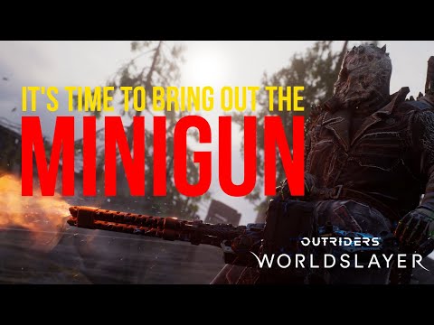 There's nothing MINI about this MINIGUN BUILD | Outriders Worldslayer