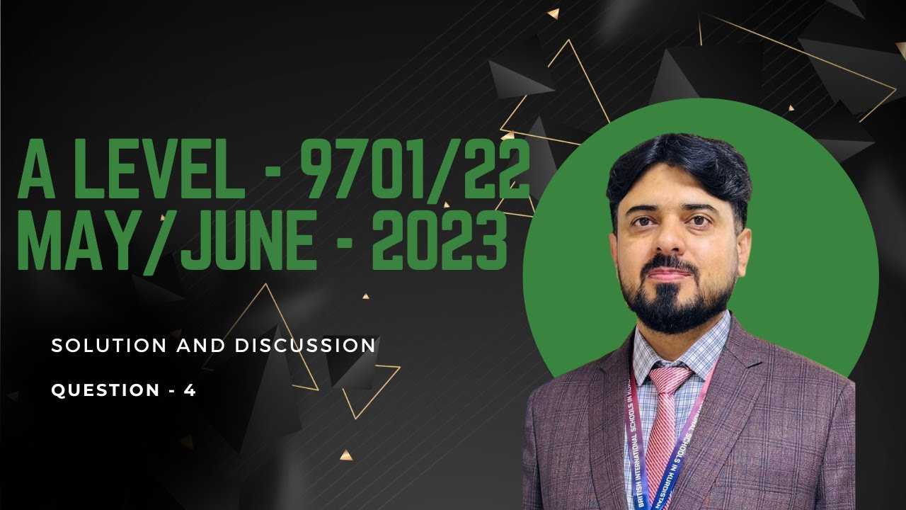 Solved AS Level Chemistry (9701/22) Past Paper