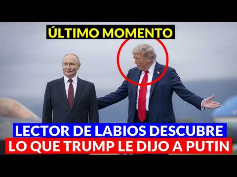 Lip-reading expert reveals what Trump said to Putin about Ukraine.