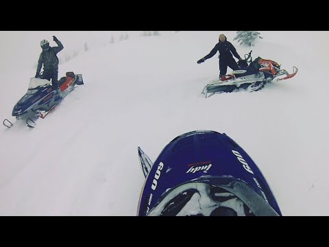 Old school Rmk 600 hillclimb vs  Rmk 800s hillclimb