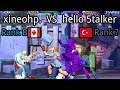 Street Fighter Alpha 3 Xineohp CA Rank B Vs Hello 5talker TR Rank