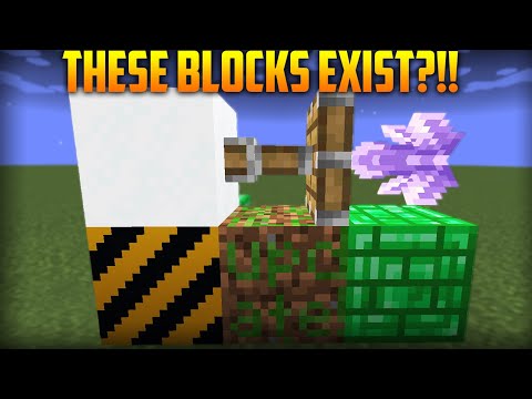 How to get HIDDEN & ILLEGAL BLOCKS in 1.17 Minecraft