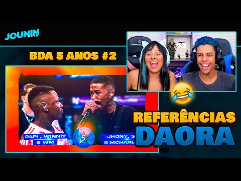 BDA 5 ANOS | MCHARLES, JHONY E SID X WM, PAPI E WINNIT | [React em Casal] 🔥