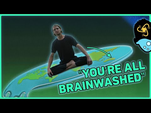 Huge Flat Earther Thinks He’s Smarter Than Everyone Else on the Internet