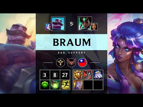 Braum Support vs Karma - TW Grandmaster Patch 25.17