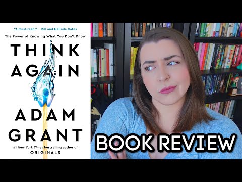 English fiction think again novel, adam grant