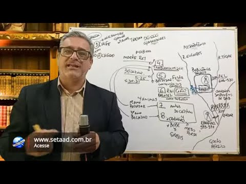 Transmissão ao vivo 5 aula de Profetas Maiores (Setaad)