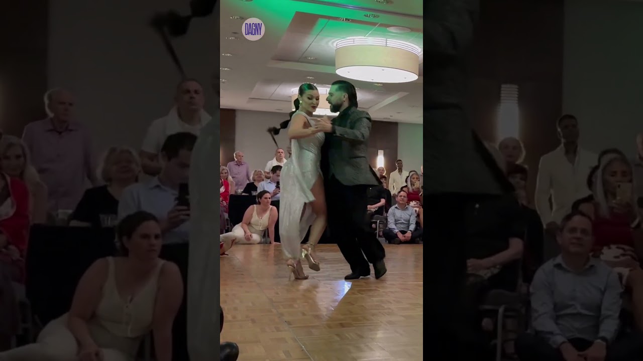 Video thumbnail for Hugo Patyn and Celina Routundo Argentine tango to “No Hay Tierra Como La Mía" by Canaro (10/17)