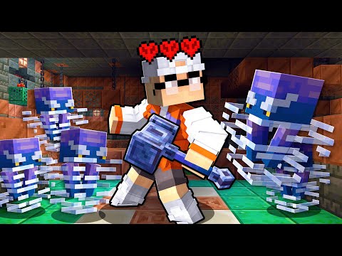 I DEFEAT all DUNGEONS (Water & Trial Chamber) in Youtuber Island Hardcore