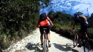 preview picture of video 'Bike na trilha - Tucuruvi até Mairiporã + Circuito Pirucaia com TPS'