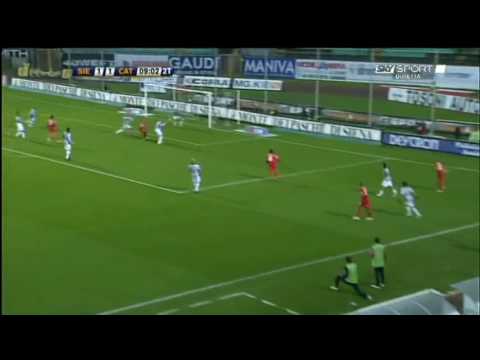 Siena Catania 3-2 Highlights Ampia Sintesi Gol MARTINEZ CALAIO' MARTINEZ TERZI PAOLUCCI SKY Sport 15° Giornata 6-12-2009 HQ