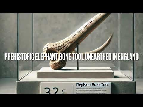 Ancient Elephant Bone Tool Discovered – Prehistoric Artifact Explained