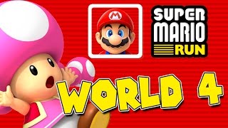 TOADETTE UNLOCKED! |  Super Mario Run | World 4