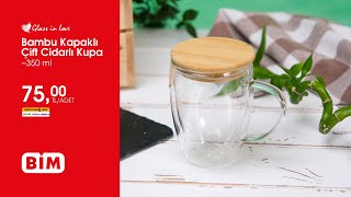 4 Kasım Aktüel- Bambu Kapaklı Kupa