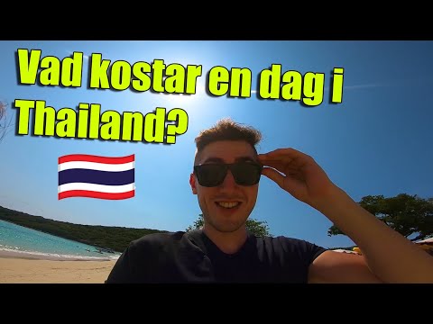 Vad kostar en dag i Thailand? (2023)
