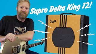 Video thumbnail for Supro Delta King 12 - A tube tone lovers tool box! by 60 Cycle Hum