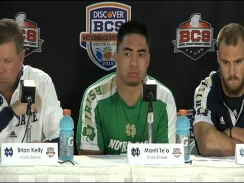 2013 Discover BCS National Championship Post Game Press Conference | Notre Dame
